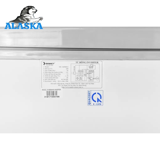 Tủ đông Inverter Sanaky VH-8699HY3 860 lít